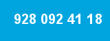 928 092 41 18 928 092 41 18